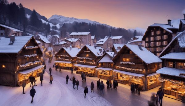 Ne ratez pas les meilleurs marchés de Noël en Haute-Savoie